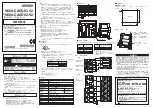 Omron V680-CA5D01-V2 Instruction Sheet предпросмотр