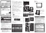 Предварительный просмотр 1 страницы Omron V680-CA5D01-V2 Instruction Sheet