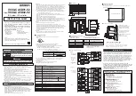 Preview for 2 page of Omron V680-CA5D01-V2 Instruction Sheet