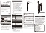 Preview for 2 page of Omron V680-CHUD Instruction Sheet