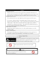 Preview for 5 page of Omron V680-D1KP66T-SP User Manual