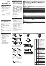 Предварительный просмотр 1 страницы Omron V680S-HMD63-EIP Instruction Sheet