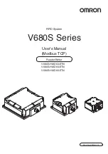 Preview for 1 page of Omron V680S Series User Manual