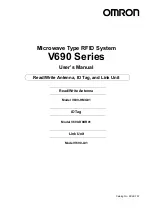 Preview for 1 page of Omron V690 Series User Manual