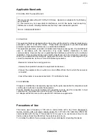 Предварительный просмотр 2 страницы Omron V700-HMC71 Operation Manual