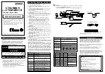 Preview for 2 page of Omron V700-HMD11 Instruction Sheet