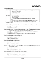 Preview for 71 page of Omron V740-HS01CA User Manual