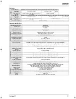 Preview for 3 page of Omron Varispeed E7 Datasheet