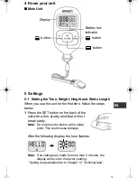 Preview for 5 page of Omron Walking style III Instruction Manual