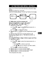 Предварительный просмотр 8 страницы Omron Walking style IV Instruction Manual