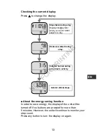 Preview for 13 page of Omron Walking style IV Instruction Manual