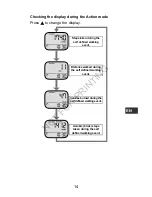 Предварительный просмотр 14 страницы Omron Walking style IV Instruction Manual