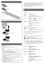 Preview for 2 page of Omron Walking style One 2.1 Quick Start Manual