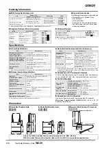 Предварительный просмотр 2 страницы Omron WD30-ME Operation Manual