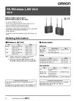 Preview for 6 page of Omron WE70 User Manual