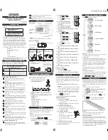 Omron Well @ Work HJ-324U Instruction Manual предпросмотр