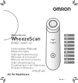 Предварительный просмотр 1 страницы Omron WheezeScan HWZ-1000T-E Instruction Manual