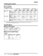 Preview for 2 page of Omron XE - Datasheet