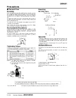 Preview for 12 page of Omron XE - Datasheet