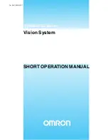 Omron Xpectia-FZ3 Series Quick Manual предпросмотр
