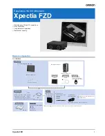 Omron XPECTIA FZD Datasheet предпросмотр