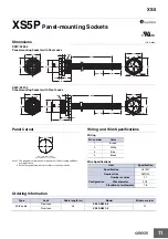 Preview for 11 page of Omron XS5 Manual