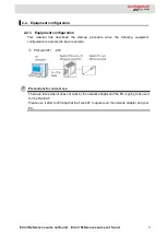 Preview for 8 page of Omron XS5W-T421-MC-K Series Startup Manual