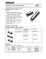 Omron XW2B Series Connection Manual preview