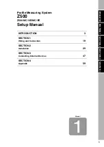 Предварительный просмотр 3 страницы Omron Z500-SW17 Setup Manual