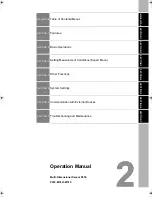 Preview for 3 page of Omron Z550 Operation Manual