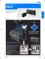 Preview for 1 page of Omron Z550 Specifications