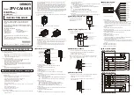 Предварительный просмотр 3 страницы Omron ZFV-CA40 Instruction Sheet