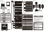 Preview for 2 page of Omron ZFV-CA50 Instruction Sheet