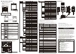 Preview for 4 page of Omron ZFV-CA50 Instruction Sheet