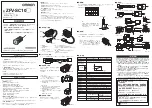 Omron ZFV-SC10 Series Instruction Sheet предпросмотр