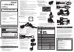 Preview for 2 page of Omron ZFV-SC150 Series Instruction Sheet