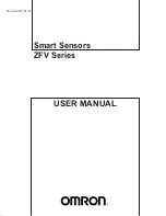 Preview for 1 page of Omron ZFV Series User Manual