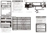 Omron ZFV-XC Series B(R)V2 Instruction Sheet предпросмотр