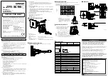 Preview for 2 page of Omron ZFX-SC150 Instruction Sheet