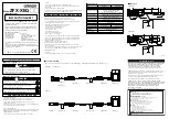 Preview for 2 page of Omron ZFX-XEQ01 Instruction Sheet