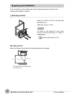 Preview for 24 page of Omron ZG - User Manual