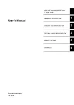 Preview for 3 page of Omron ZR-RX70 User Manual