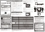 Preview for 1 page of Omron ZS-HLDS2V Instruction Sheet