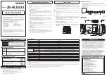 Предварительный просмотр 2 страницы Omron ZS-HLDS32 Instruction Sheet