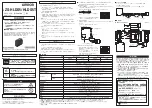 Omron ZS-HLDS5 Instruction Sheet предпросмотр