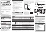 Предварительный просмотр 2 страницы Omron ZS-HLDS5 Instruction Sheet