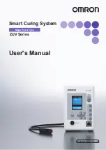 Omron ZUV Series User Manual предпросмотр
