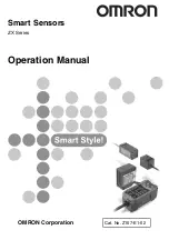 Omron ZX-CAL Operation Manuals предпросмотр