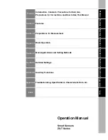 Preview for 4 page of Omron ZX-T - Operation Manual