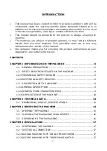 Preview for 2 page of OMS KEA 300 TGI Use And Maintenance Manual